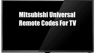 Mitsubishi Universal Remote Codes For TV