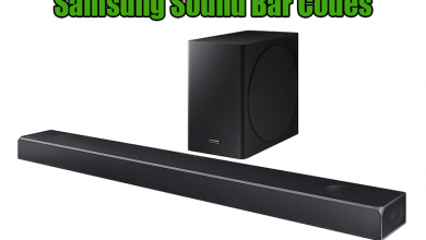 Samsung Sound Bar Codes