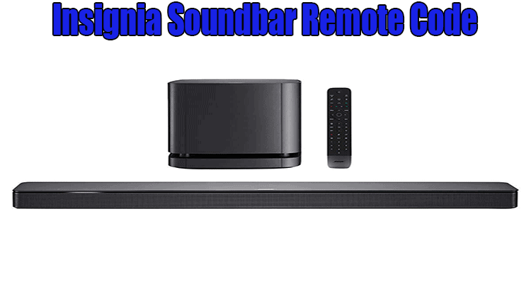 Insignia Soundbar Remote Code