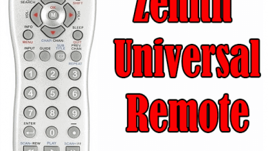 Zenith Universal Remote