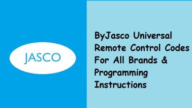 byjasco remote codes